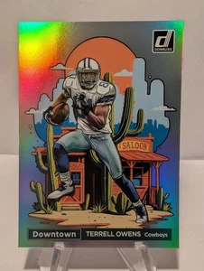 2024 Donruss Terrell Owens Downtown! SSP #8 Cowboys - Foto 1 di 2