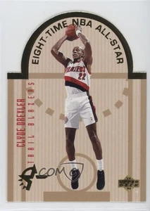 1993-94 Upper Deck Edizione Speciale Die-Cut All-Stars Clyde Drexler #W11 HOF - Foto 1 di 4