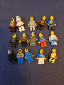 Authentic LEGO Minifigure Lot of 15 Miscellaneous Figures - Picture 1 of 8