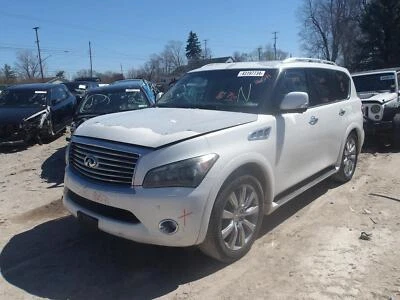 Used Front Right Seat Front fits: 2012 Infiniti QX56 bucket air bag leather elec - Imagem 1 de 4