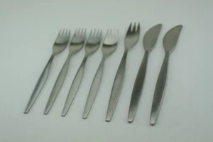 Gense FOCUS 18-8 Satin Stainless Flatware Sweden  7 Piece Set - Picture 1 of 2