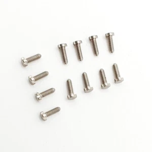 12 PCS 5 Star Gray Stainsteel Screws Fit for Richard Mille Case Wrist Watch - Picture 1 of 9