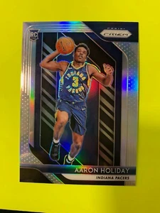 2018-19 PANINI PRIZM AARON HOLIDAY SILVER PRIZM ROOKIE CARD ~ #114 PRIZM - Picture 1 of 1