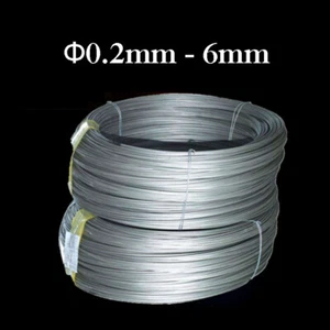 Highly Pure Titanium Wire Welding Wire 0.2-6mm Dia 1M long Ti TA2/TA4 Metal Wire - Picture 1 of 6