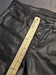 AG Adriano Goldschmied Kunstleder super dünn die Leggings Knöcheljeans 26R - Bild 1 von 5