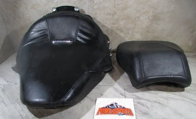FRONT & REAR SEAT SET, 2007-11 HARLEY DAVIDSON SOFTAIL FATBOY (OPS7101) Foto 1 de 4