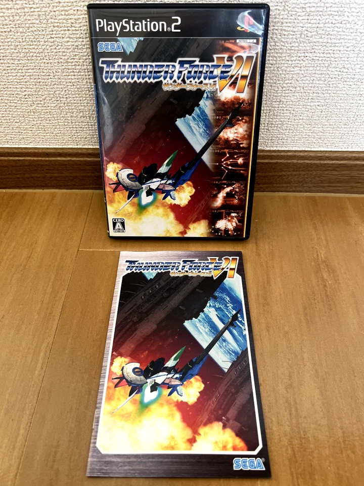 Thunder Force 6 (VI) (Sony PlayStation 2, 2008 NTSC-J, Japan) - Image 1 of 4