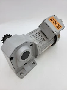 Brother H2L22R025-BMK4A Induction Motor Three-Phase 1/4HP 25:1 Ratio 4 Pole IP40 - Picture 1 of 11