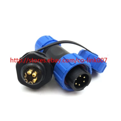 SP13, 6pin Waterproof Connector, 6pin Circular Multipole Plug&Socket Panel - Image 1 of 4