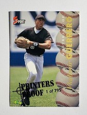 Vladimir Guerrero 1995 Classic 5 Sport Blue Printer's Proof Rookie /795 SP Sharp