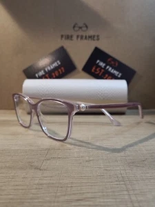 Jimmy Choo JC377 Y9A Eyeglasses Women Pearlized Nude Cat eye Authentic 53-15-145 - Picture 1 of 11