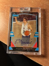 Zoran Planinic 2003-04 Bowman Signatures#0785/1999 Rookie Autograph!Nets G RC