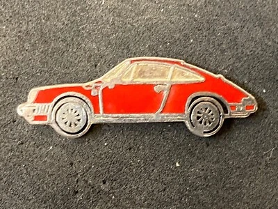 Porsche 911 rot Pin Anstecker Anstecknadel