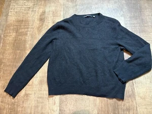 Suéter Top Saks Fifth Avenue Cachemir Para Mujer XL Negro Manga Larga Pull Over - Imagen 1 de 5