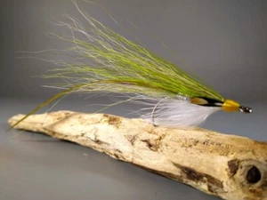 RLS BULLRAKER Flatwing 1/0 2/0 3/0 abrazos de pesca con mosca de agua salada - Imagen 1 de 4