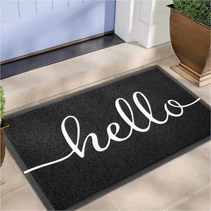 Funny Hello Mats Outdoor Front Door Mat for Outside Entry Doormat Outdoor/Ind... - Picture 1 of 6