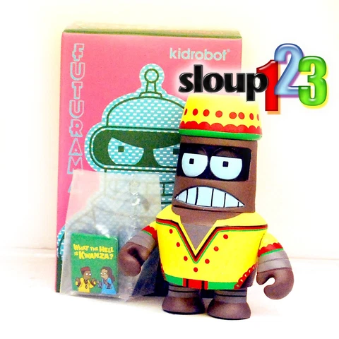*KIDROBOT X FUTURAMA -KWANZAA BOT - GOOD NEWS EVERYONE -1/24* Cover