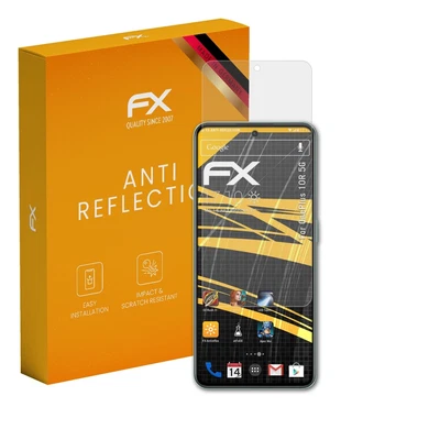 atFoliX 3x Screen Protection Film for OnePlus 10R 5G matt&shockproof - Image 1 of 4