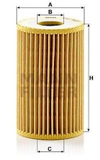 Oil filter, MANN FILTER HU 7001 x