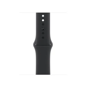 Cinturino Ufficiale Apple Watch Sport 40mm Nero Spilla Grafite S/M & M/L Scatola Aperta - Foto 1 di 14