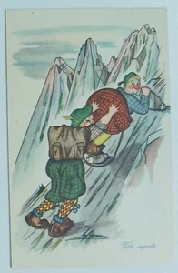 00093 55 Cartolina illustrata umoristica - Vette ingrate - Picture 1 of 4