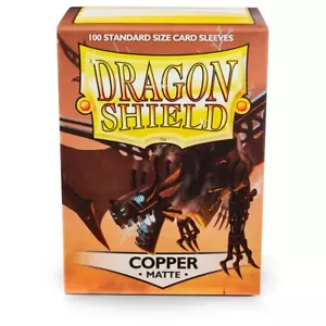 Arcane Tinman ART11016 Sleeves: Dragon Shield Matte Copper Standard 100pk-Copper - Bild 1 von 4