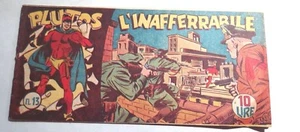 PLUTOS # 13 - L'INAFFERRABILE - STRISCIA AUDACE 22 / 2 / 1950  -  ORIGINALE- FS3 - Picture 1 of 2