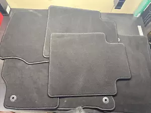2023-2025 Ford F250 Crew Cab Lariat Carpet Floor Mats Lot Of 6 Black. F2 - Picture 1 of 13