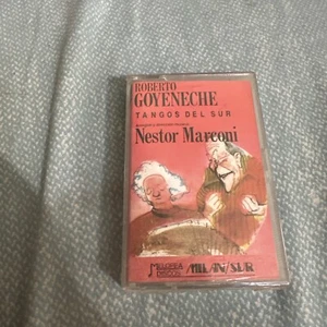 ROBERTO GOYENECHE "Tangos Del Sur" RARE CASSETTE TAPE ©1989 Latin - Picture 1 of 3