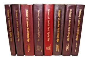 Dictionary of American Naval Fighting Ships  Volumes #1-8  Hardcover New   M5254 - Picture 1 of 24