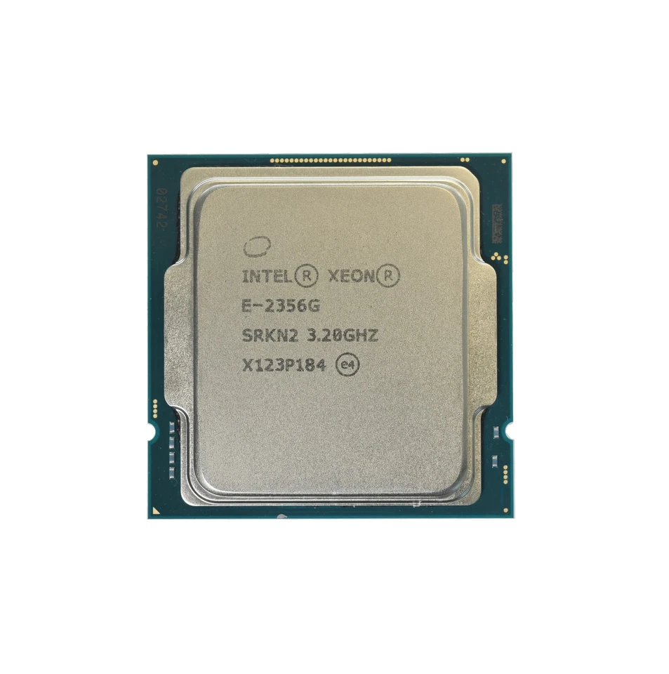Intel Xeon E-2356G Server Processor (5 GHz, 6 Cores, Socket FCLGA1200) Tray - CM8070804495016