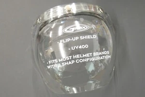 Protector facial universal abatible para protección facial de seguridad laboral motocicleta - Imagen 1 de 3