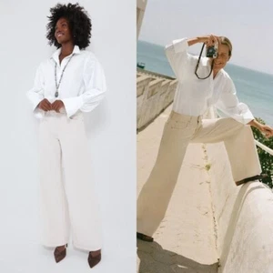 Camicetta Tuckernuck x India Hicks NUOVA bianca cotone Britwell con bottoni taglia M - Foto 1 di 12
