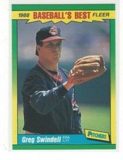 1988 FLEER BASEBALL BASEBALL'S BEST SLUGGERS/PITCHERS INSERT SINGLES #'S 1-44