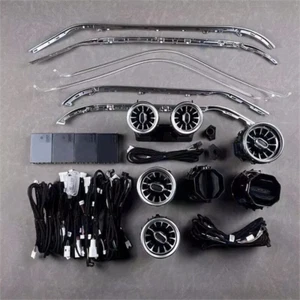64 Color Air Vent LED Ambient Light Set For 2015-2019 Mercedes-Benz C Class W205 - Imagen 1 de 11