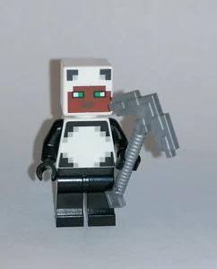 LEGO Minecraft - Panda Skin - Figur Minifigur Bär Bear Baumhaus Treehouse 21174 - Imagen 1 de 3