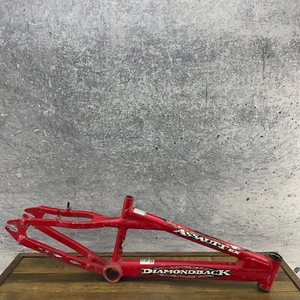Diamond Back Assault Franko BMX Frame Red 7005 Alloy Old School BMX Bike 20 in - Picture 1 of 13