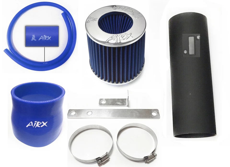 Kit de admisión de aire AirX Racing recubierto negro-azul para Acura TL 2007-2014 3,5 L V6 Foto 1 de 1