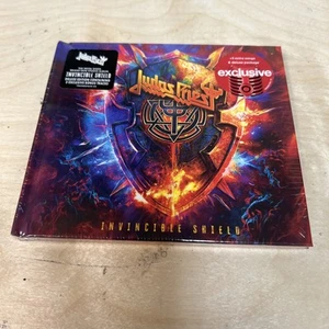 JUDAS PRIEST - Invincible Shield CD Target Exclusive 3 Bonus Tracks SEALED! - Picture 1 of 3