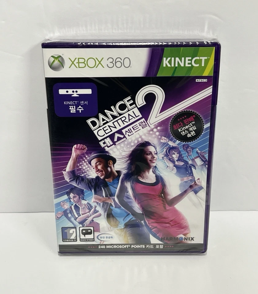 NEW - Microsoft XBOX 360 Kinect Dance Central 2 Video Game - Korean Version - Image 1 of 4