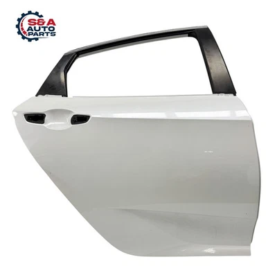 2016-2021 HONDA CIVIC LX REAR RIGHT RH DOOR SHELL PANEL WHITE OEM Foto 1 de 4