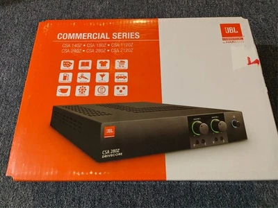 JBL Professional CSA280Z Commercial Series Two-Channel 80-Watt Power Amplifier - Image 1 of 2