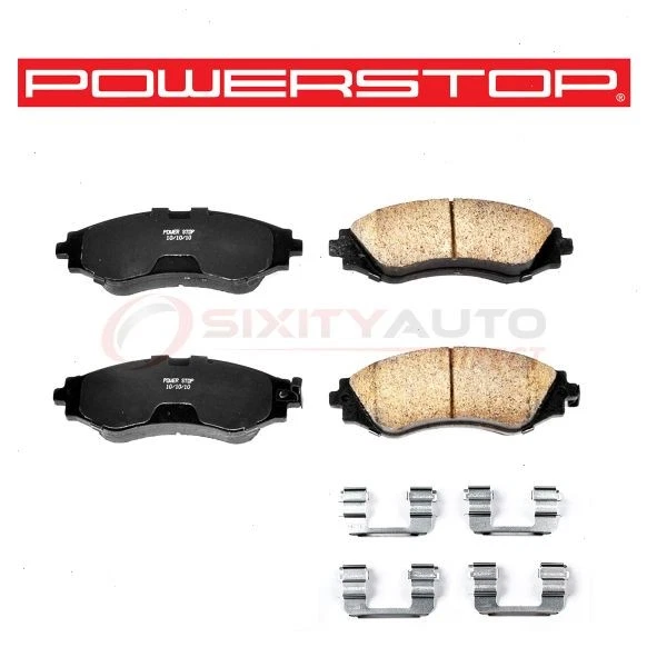 PowerStop Front Disc Brake Pad & Hardware Kit for 2004-2011 Chevrolet Aveo - yv Foto 1 de 4