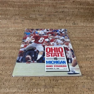 1988 Michigan Wolverines vs Ohio State Buckeyes Football Program - Picture 1 of 2