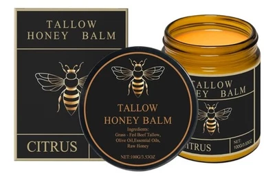 Crema Hidratante De Ternera Y Miel Sin Esencia Hecha A Mano 100% 天然 — 第 1/4 张图片