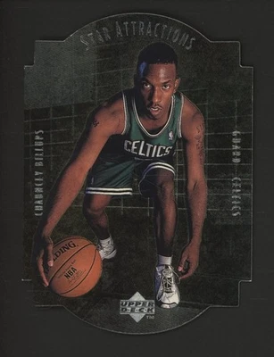 1997 Upper Deck Star Attractions Die-Cut #SA4 Chauncey Billups Celtics RC Rookie - Image 1 of 2