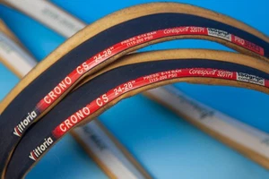 2x Tubular Chrono Cs 24-28 " Corespun 320tpi Iso Pro Series NOS New 200gr Cad - Picture 1 of 4