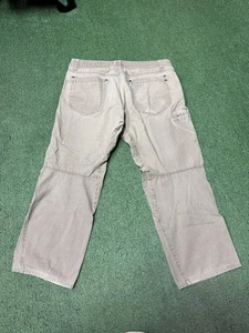 Pantalones Kuhl Outkast para hombre 36x30 (37x28) color tostado doblado vintage pátina tinte senderismo MARCADOS - Imagen 1 de 23