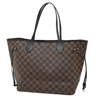 Bolso de Hombro LOUIS VUITTON Neverfull MM Cuero Damier Level BN N41358 91DA203 Foto 1 de 4