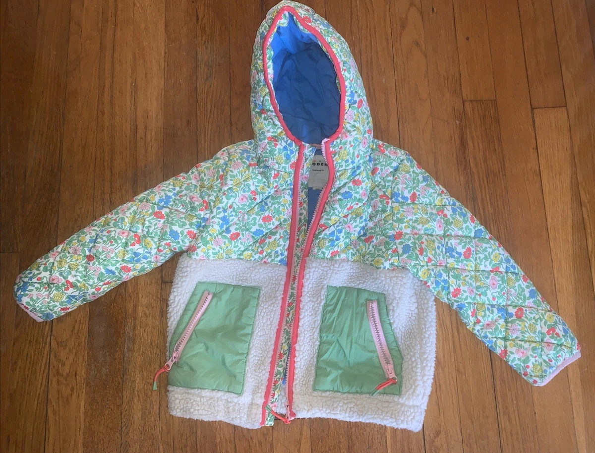 新品未使用☆Mini Boden 152cm 防水ジャケット All-weather Waterproof Coat-Multi Landscape | Boden USA